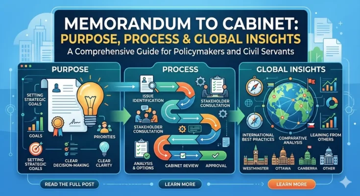 Memorandum to Cabinet