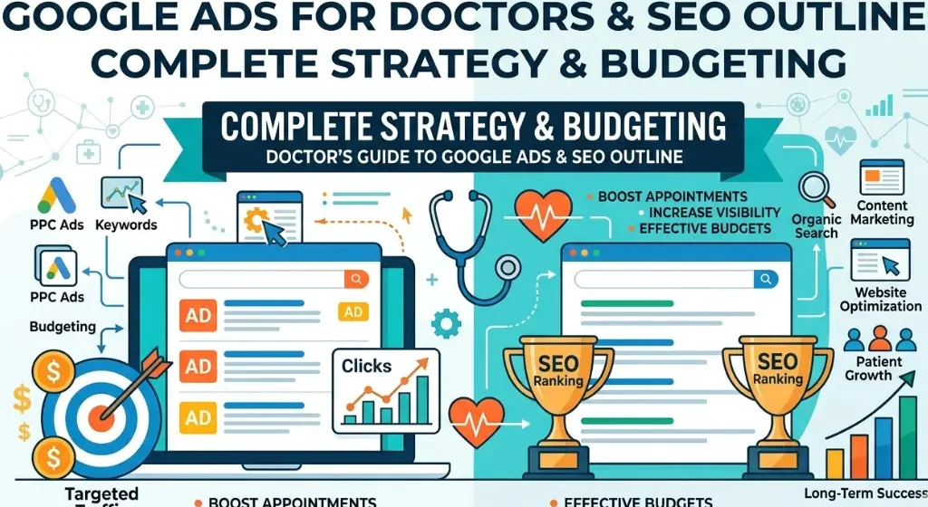 Google Ads for Doctors SEO Outline.