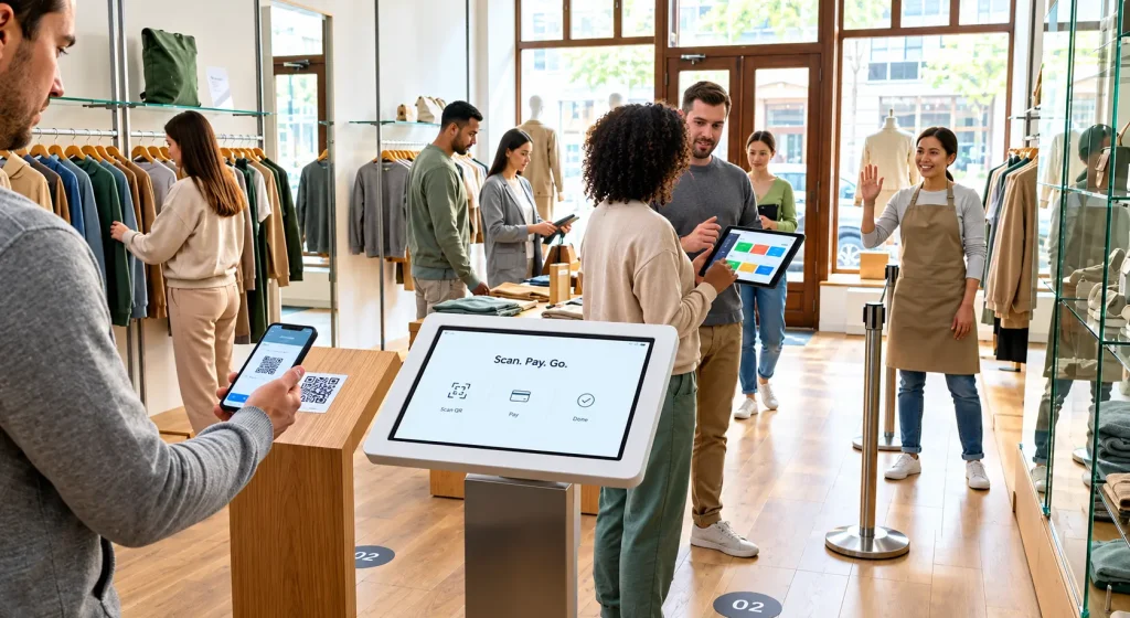 Retail queue management system